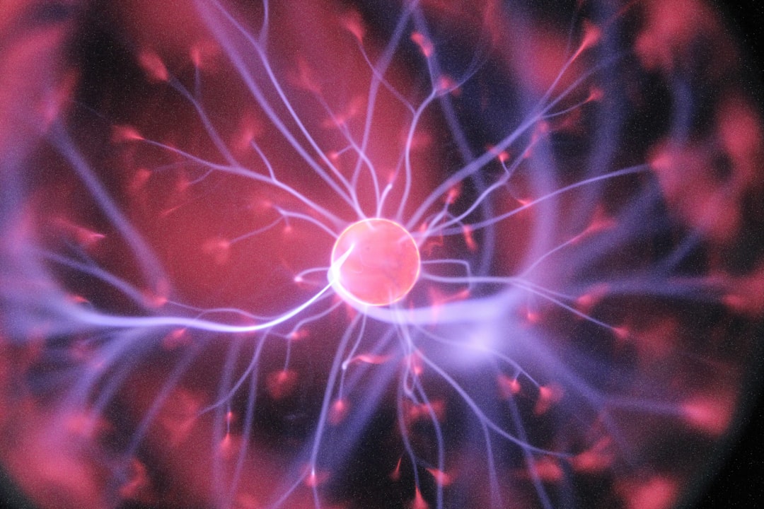 Science subject visual with laboratory equipment and scientific diagrams